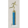 Column Trophy w/ Marble Base (12")